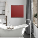 The World is Beautiful with you by my side Personalized Metal Board