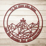 Velaris - To the stars who listen and the dreams that are answered Metal Wall Art