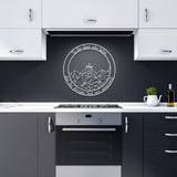 Velaris - To the stars who listen and the dreams that are answered Metal Wall Art
