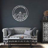 Velaris - To the stars who listen and the dreams that are answered Metal Wall Art