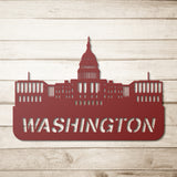 Washington Metal Wall Art