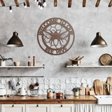 Welcome_to_our_Bee_Hive_Monogram_Metal_S_Copper_Rustic_Kitchen_Mockup.png