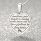Knight in Shining Armor - Pipeliner Engraved Heart Necklace