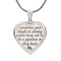 Knight in Shining Armor - Pipeliner Engraved Heart Necklace