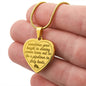 Knight in Shining Armor - Pipeliner Engraved Heart Necklace