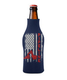 Pipeline US Flag Excavator Bottle Sleeve