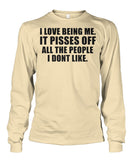 I Love Being Me Unisex Long Sleeve