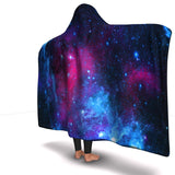 Infinite Galaxy Hooded Blanket