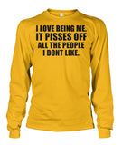 I Love Being Me Unisex Long Sleeve