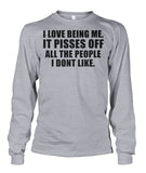 I Love Being Me Unisex Long Sleeve