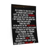 Guide My Pipeliner Prayer Wall Decals