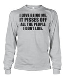 I Love Being Me Unisex Long Sleeve
