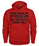 I Love Being Me Unisex Hoodie