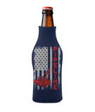 Pipeline US Flag Sideboom Bottle Sleeve