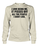 I Love Being Me Unisex Long Sleeve