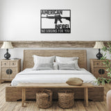 American Infidel Metal Wall Art