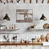 American Infidel Metal Wall Art