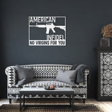 American Infidel Metal Wall Art