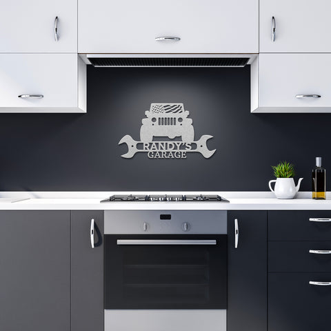 American Jeep Metal Wall Art – Pipeline Proud