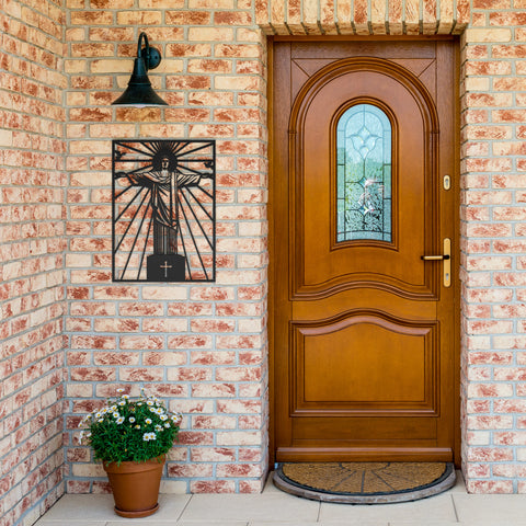 Christ The Redeemer Jesus Metal Wall Art