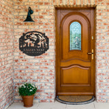 Custom Metal Sign for Jeff