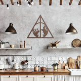 Deathly Hallows Metal Wall Art