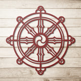 Dharmachakra Metal Wall Art