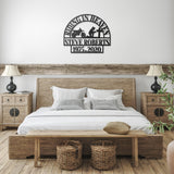 Dirt Biker Memorial Metal Wall Art