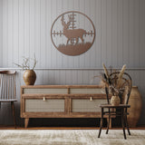 Eyes On The Target Metal Wall Art