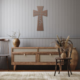 Faith Cross Metal Wall Art