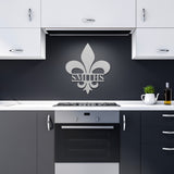 Fleur De Lis Metal Wall Art