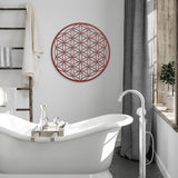 Flower of Life Metal Wall Art