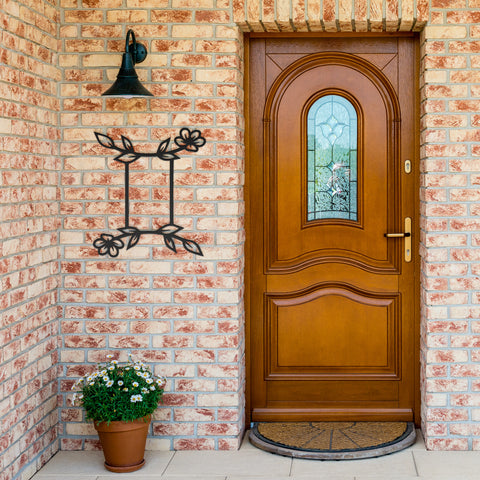 Gemini Floral Metal Wall Art