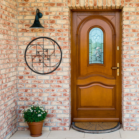 Golden Ratio Fibonacci Spiral Metal Art
