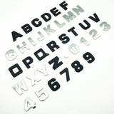 DIY Pipeliner 3D Chrome Letters