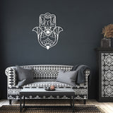 Hamsa Evil Eye Metal Wall Art