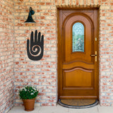 Healing Hand Metal Wall Art