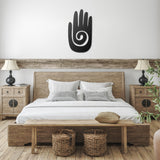 Healing Hand Metal Wall Art