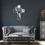 Jesus Cross Metal Wall Art