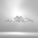 Mountain Ridge - Steel Sign