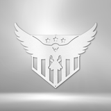 Swooping Eagle - Steel Sign