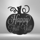Fall Pumpkin - Steel Sign