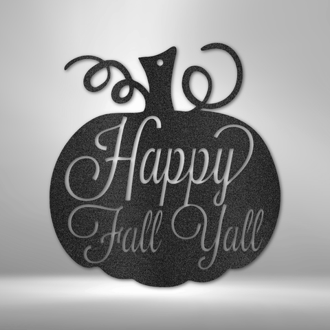 Fall Pumpkin - Steel Sign