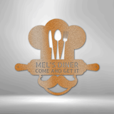 Home Chef Monogram - Steel Sign