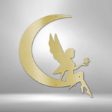 Fairy Moon - Steel Sign
