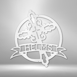 Catholic Monogram - Steel Sign