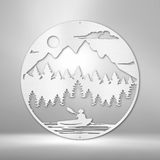 Canoe the Wild - Steel Sign