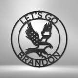 Screamin Eagle Monogram - Steel Sign