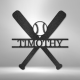 Batter Up - Metal Sign