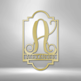 Regal Monogram - Steel Sign
